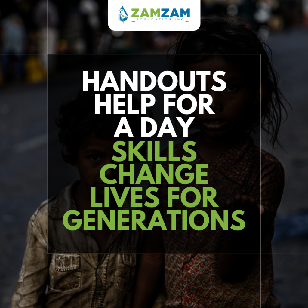 $20 a month feeds an orphaned child. (5)
