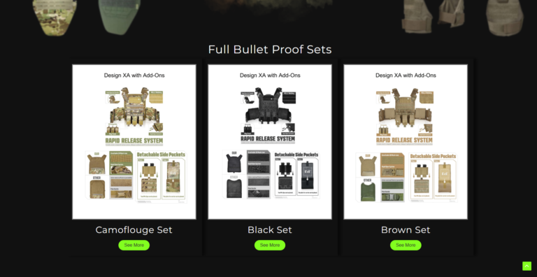 pdef bulletproof homepage