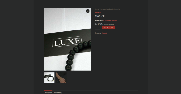 product page