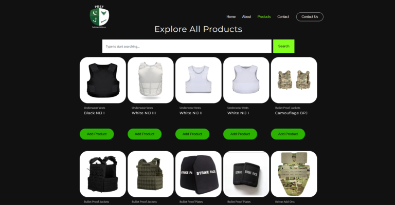 products pdef